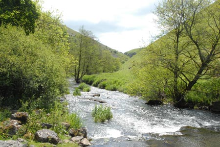 The River Dove in Wolfscote Dale
