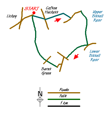 Route Map - Walk 1501