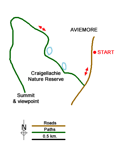 Route Map - Walk 1505