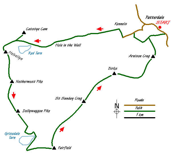 Route Map - Walk 1520