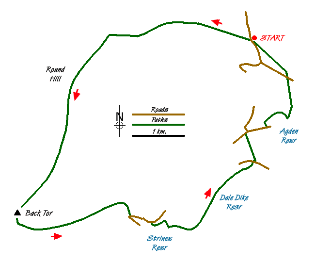 Walk 1522 Route Map