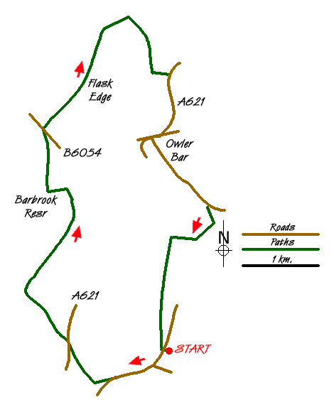 Walk 1539 Route Map