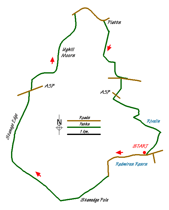 Route Map - Walk 1541