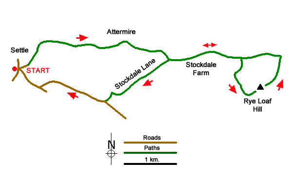 Walk  Route Map