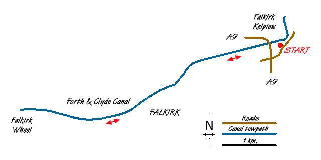 Walk 1557 Route Map