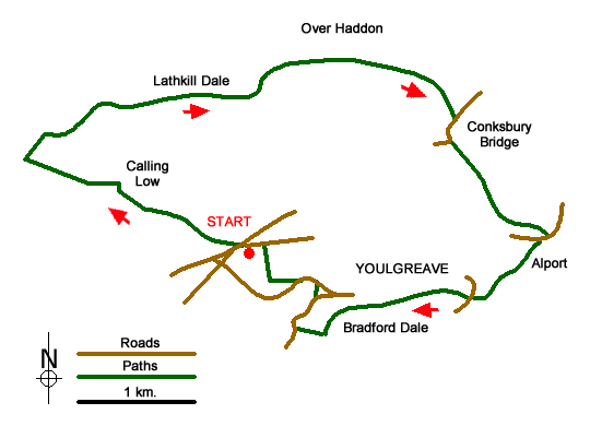 Walk 1569 Route Map