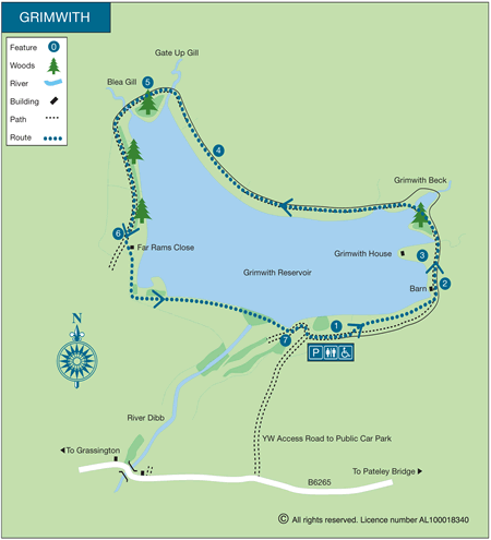 Route Map - Walk 1573