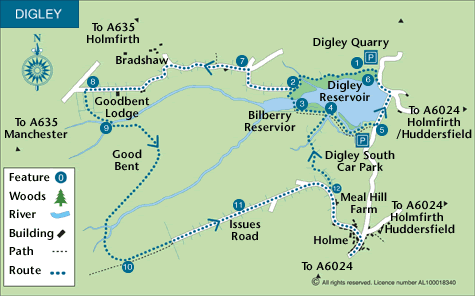 Route Map - Walk 1583