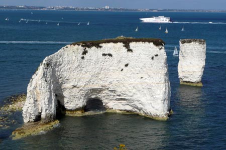 Photo from the walk - Studland and Old Harry Rocks from Sheel Bay