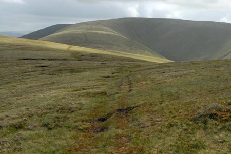 The view back to the Calf from Hazelgill Knott