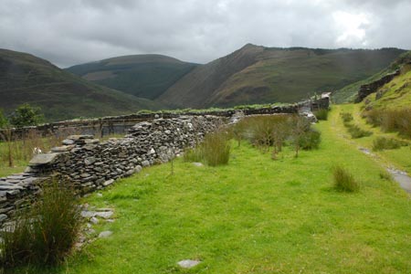 Sheep pens above the Dysynni valley
