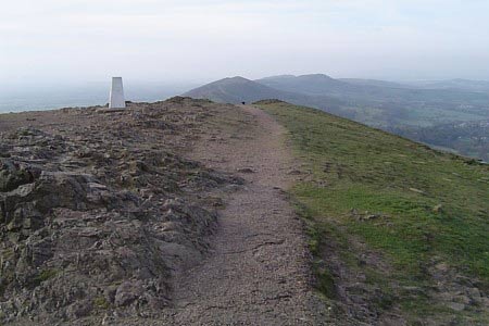 Looking South from the Worcestershire Beacon