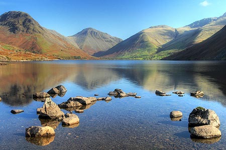Wastwater, Yewbarrow and Great Gable
