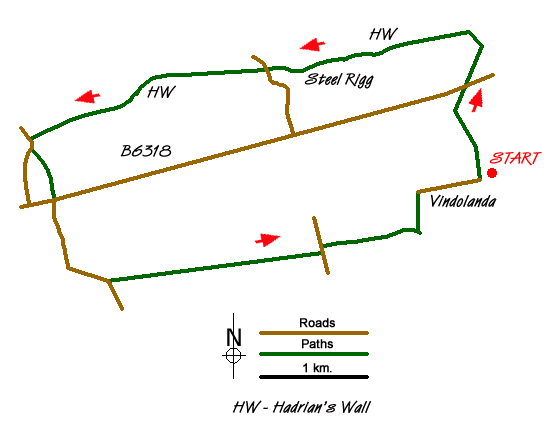 Walk 1677 Route Map