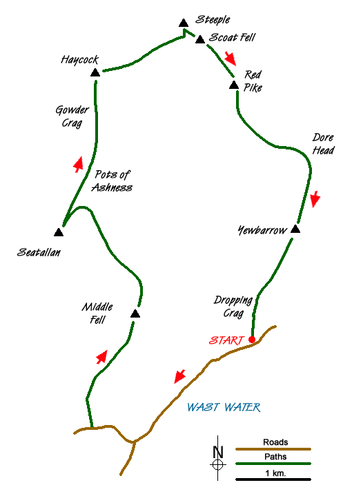 Walk 1690 Route Map
