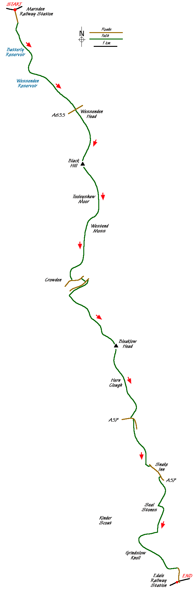 Route Map - Walk 1697