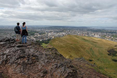 Edinburgh - The summit of Arthurs Seat