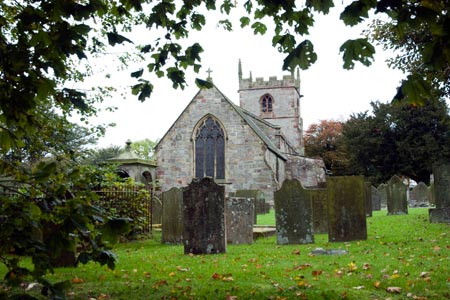 The parish church at Alstonefield