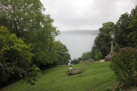 View over Clovelly Bay