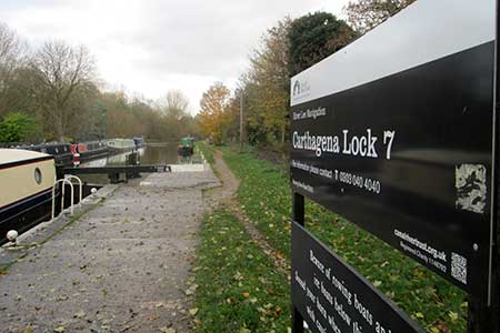Carthagena Lock, River Lee Navigation