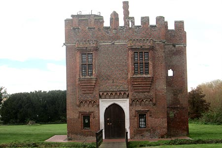 The gatehouse at Rye House, Hertfordshire