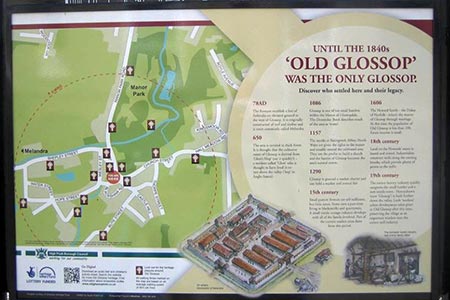 Information Board about Old Glossop