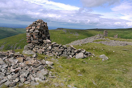 Photo from the walk - The Cheviot & Auchope Cairn from Langleeford