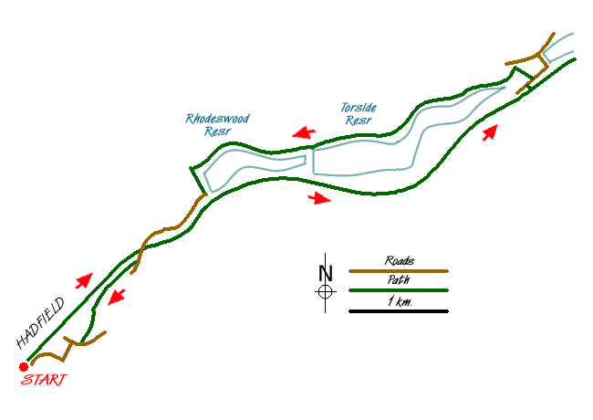 Route Map - Walk 1703
