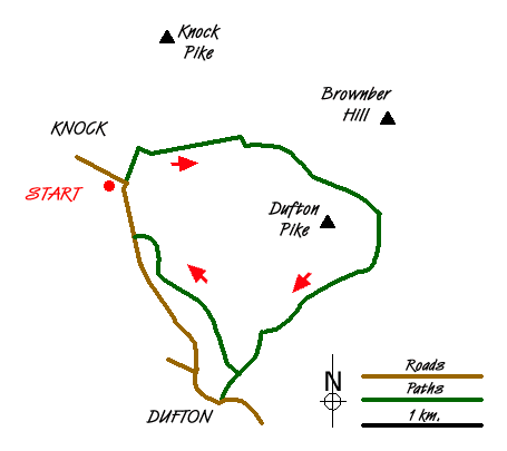 Route Map - Walk 1715