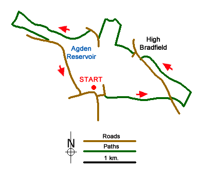 Route Map - Walk 1754