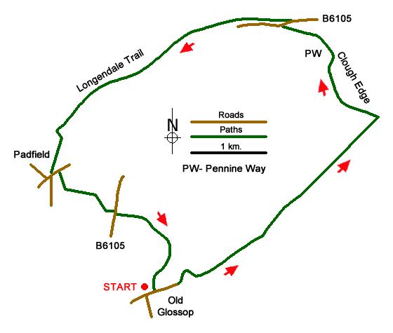 Walk 1759 Route Map