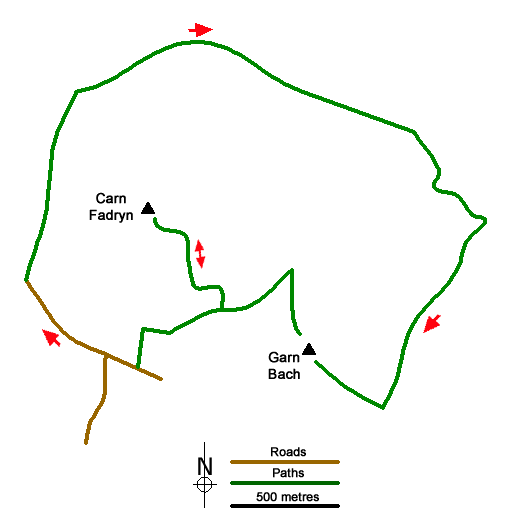 Route Map - Walk 1796