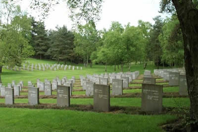 The German War Cemetery near Pye Green (Cannock)