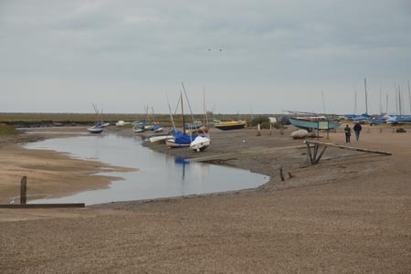 The harbour at Blakeney