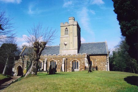 The church at Great Brickhill