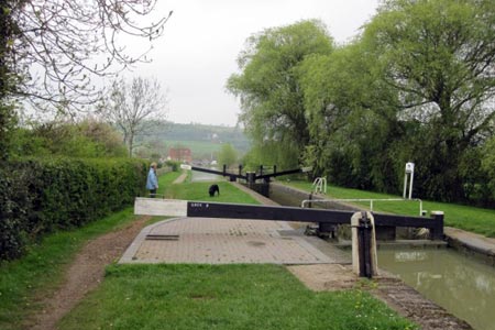 Napton Locks on the Oxford Canal