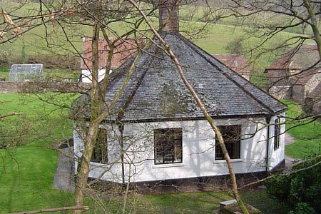 Multi-sided house in Hodder's Combe, Holford