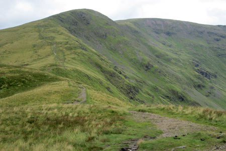 Path leading to Great Rigg
