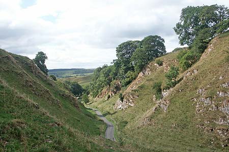 The lower section of Dowel Dale