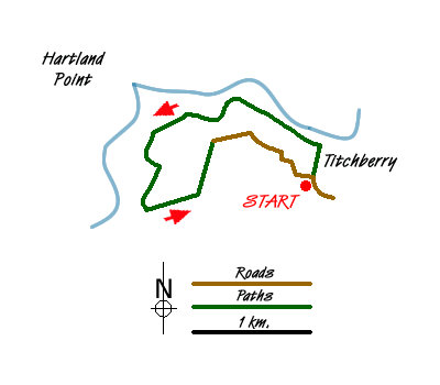 Route Map - Walk 1824