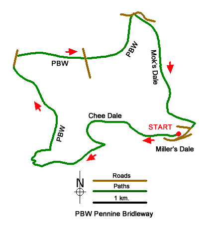 Walk 1859 Route Map