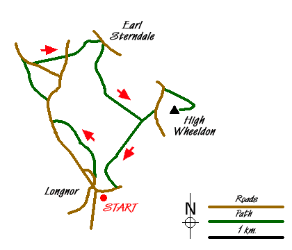 Walk 1862 Route Map