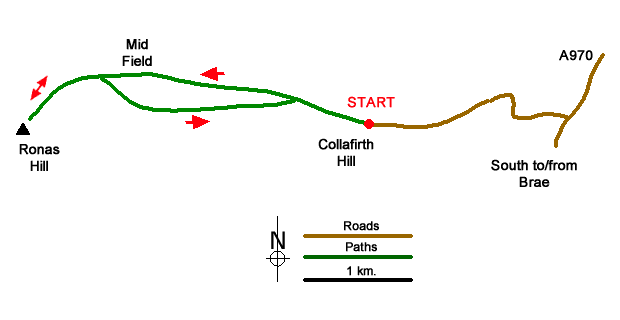 Route Map - Walk 1863