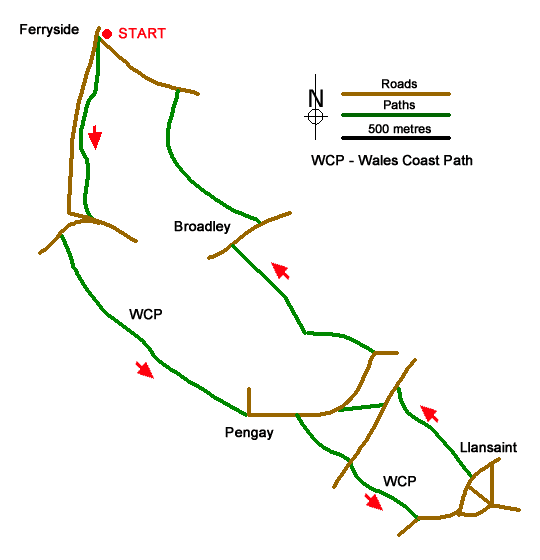 Route Map - Walk 1880