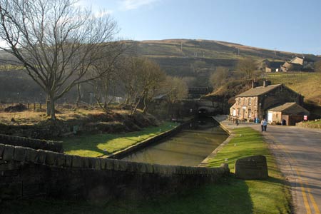 Marsden end of Standedge canal tunnel