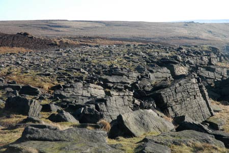 Standedge, with its large gritstone boulders