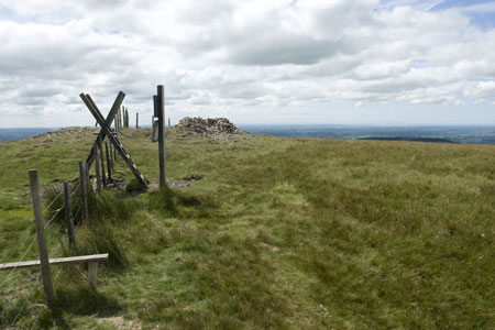 The summit of Parlick