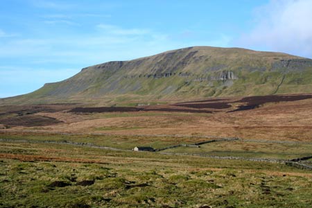 Pen-y-ghent from Cow Close Fell path