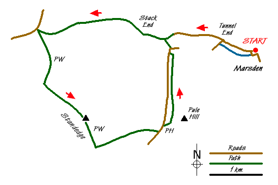 Walk 1900 Route Map