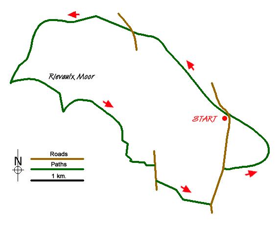 Walk 1920 Route Map